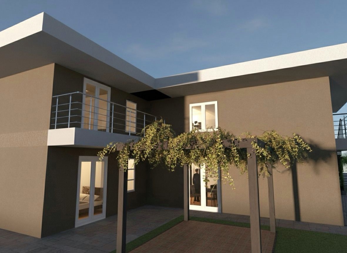 Quadrilocale con giardino a Coccaglio