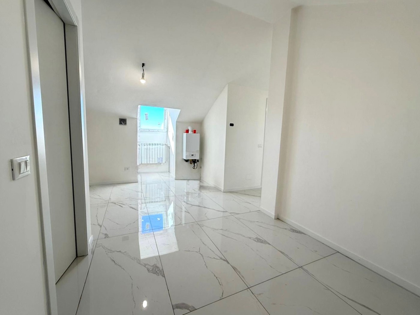 Attico ristrutturato a Rovato