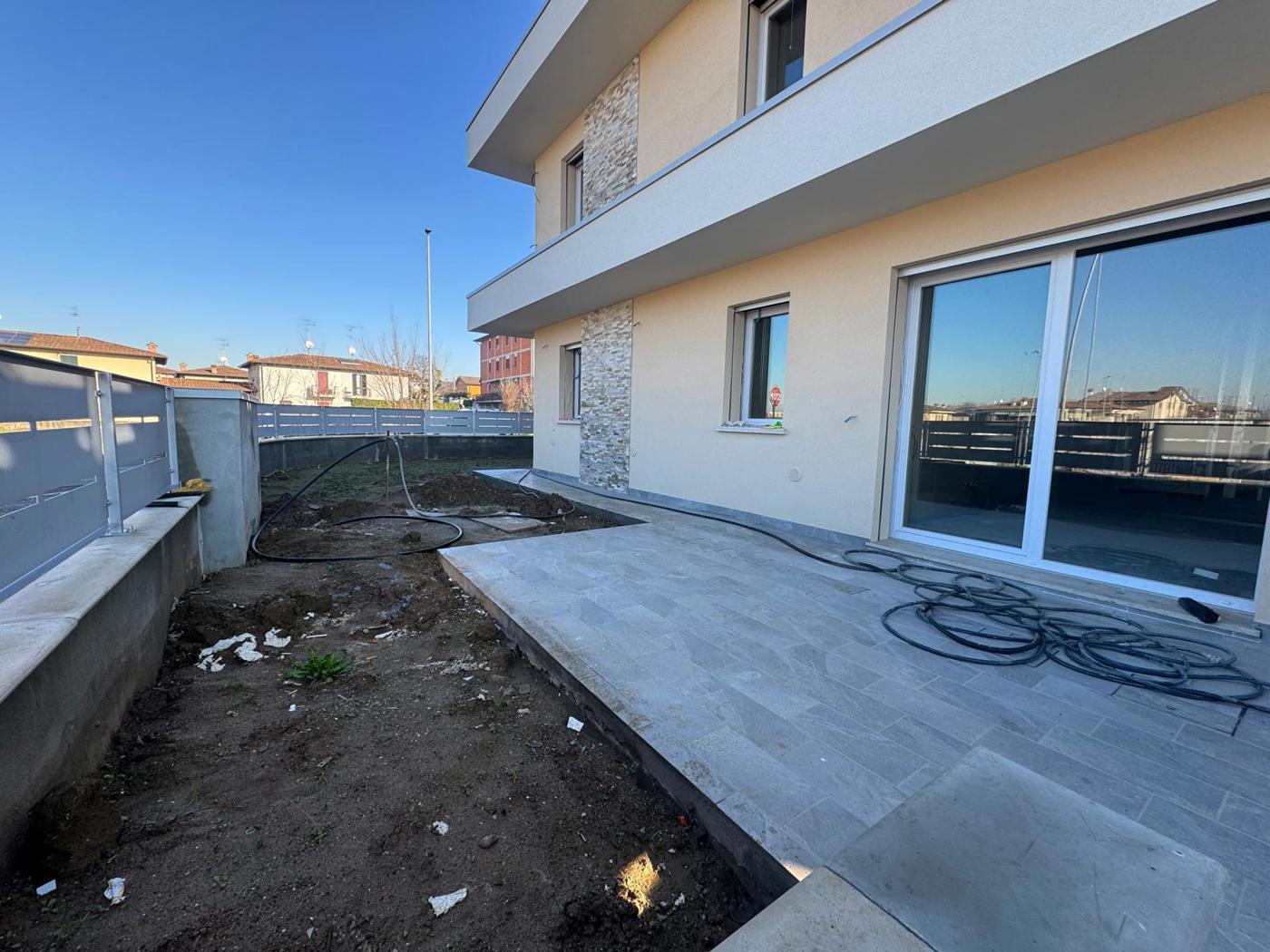 Quadrilocale con giardino a Orzinuovi