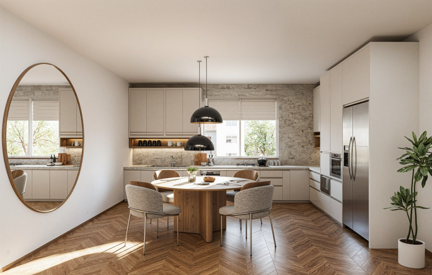 Quadrilocale con giardino a Capriolo