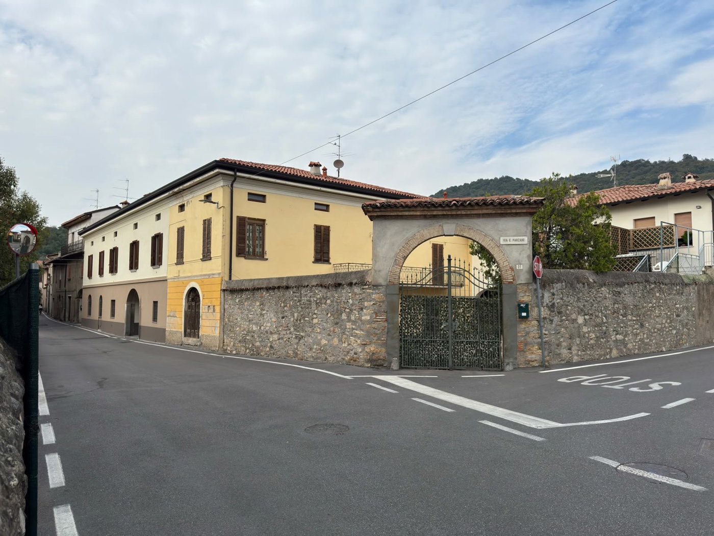 Trilocale con giardino a Adro