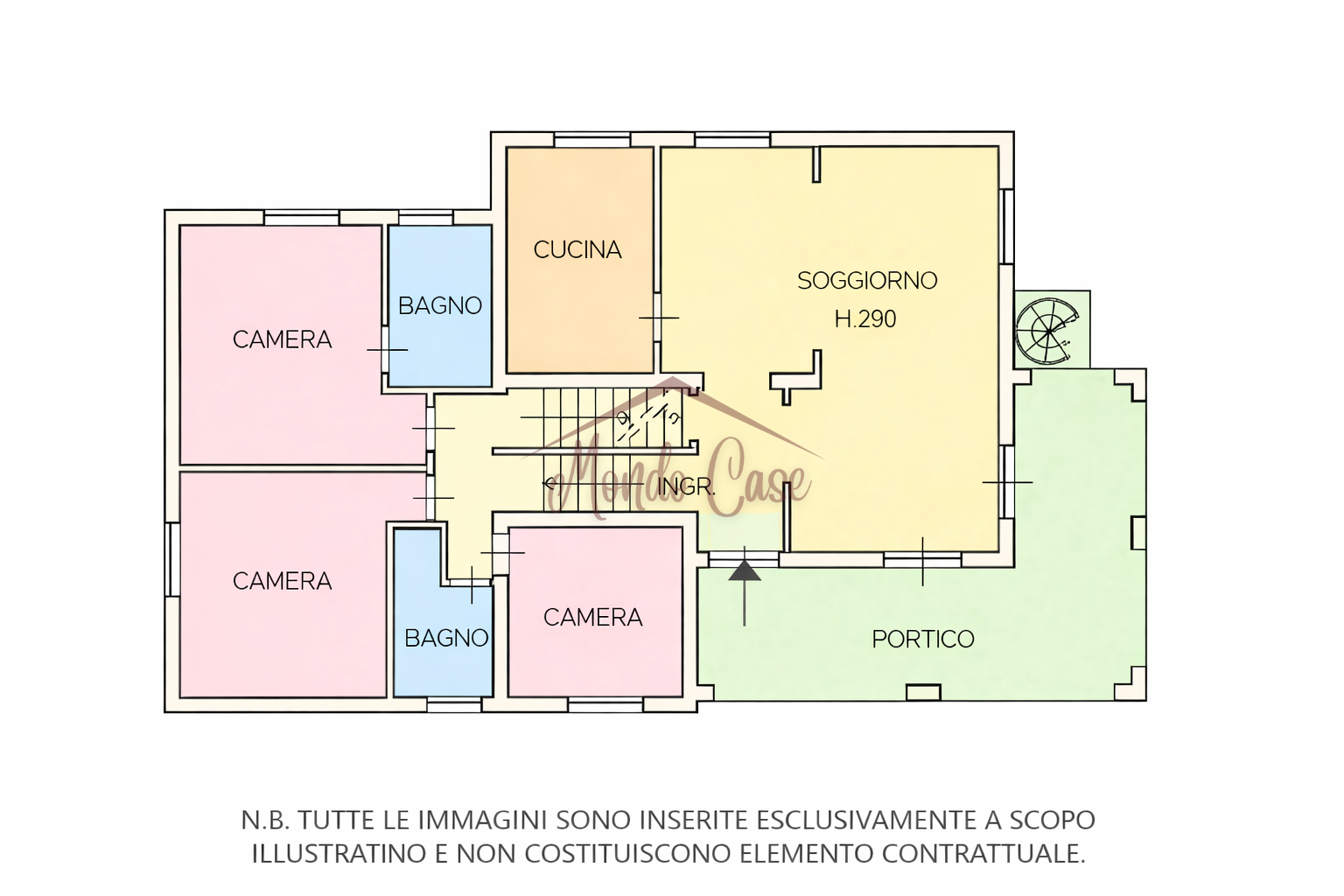 Villa con giardino in via forano 9, Ameglia