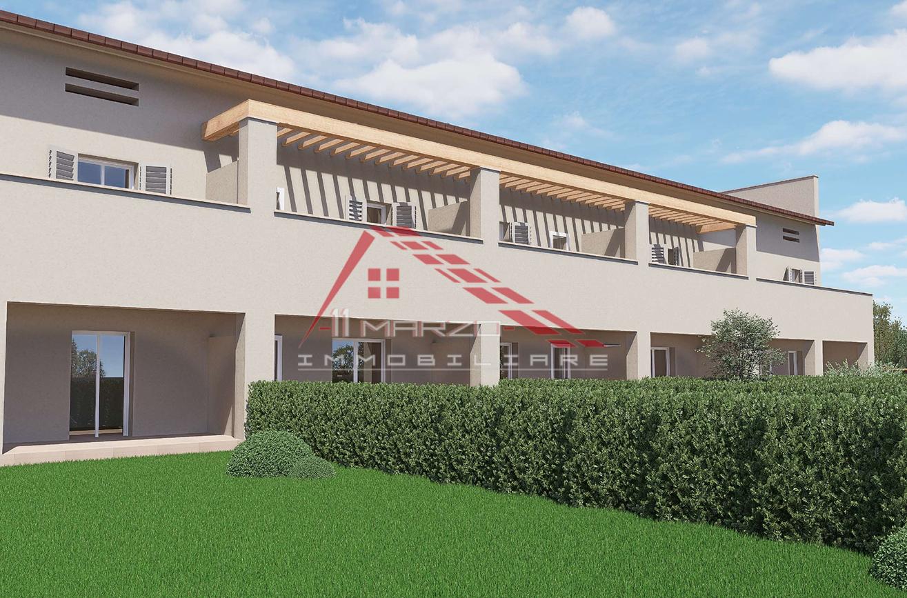 Quadrilocale con giardino a Pisa