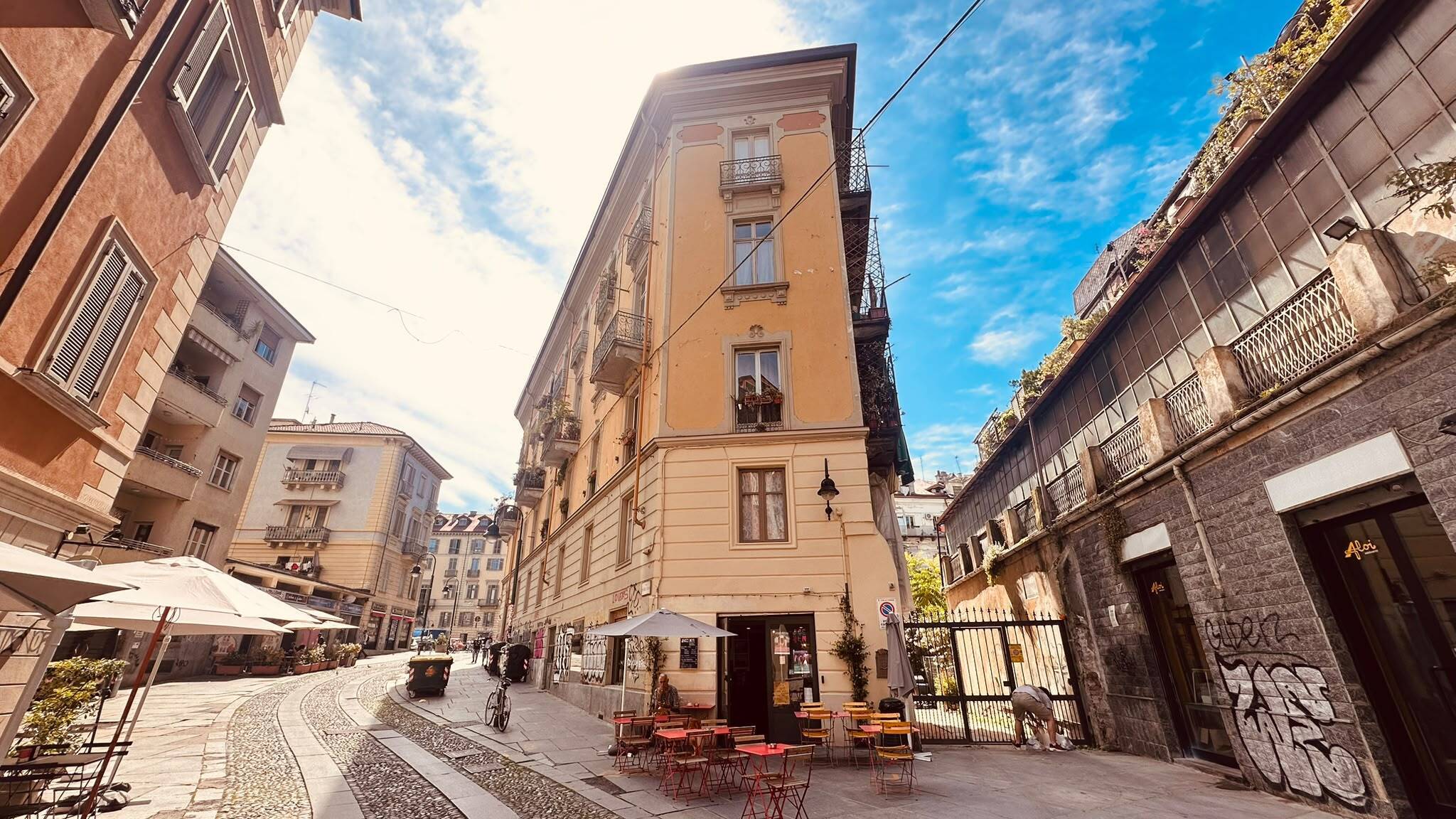 Mansarda ristrutturata in via borgo dora 3, Torino