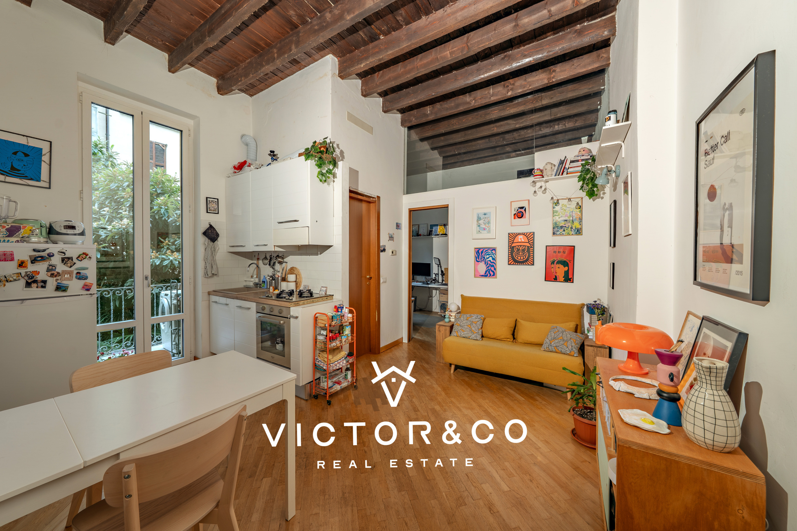 Bilocale con giardino in via sigieri sic, Milano