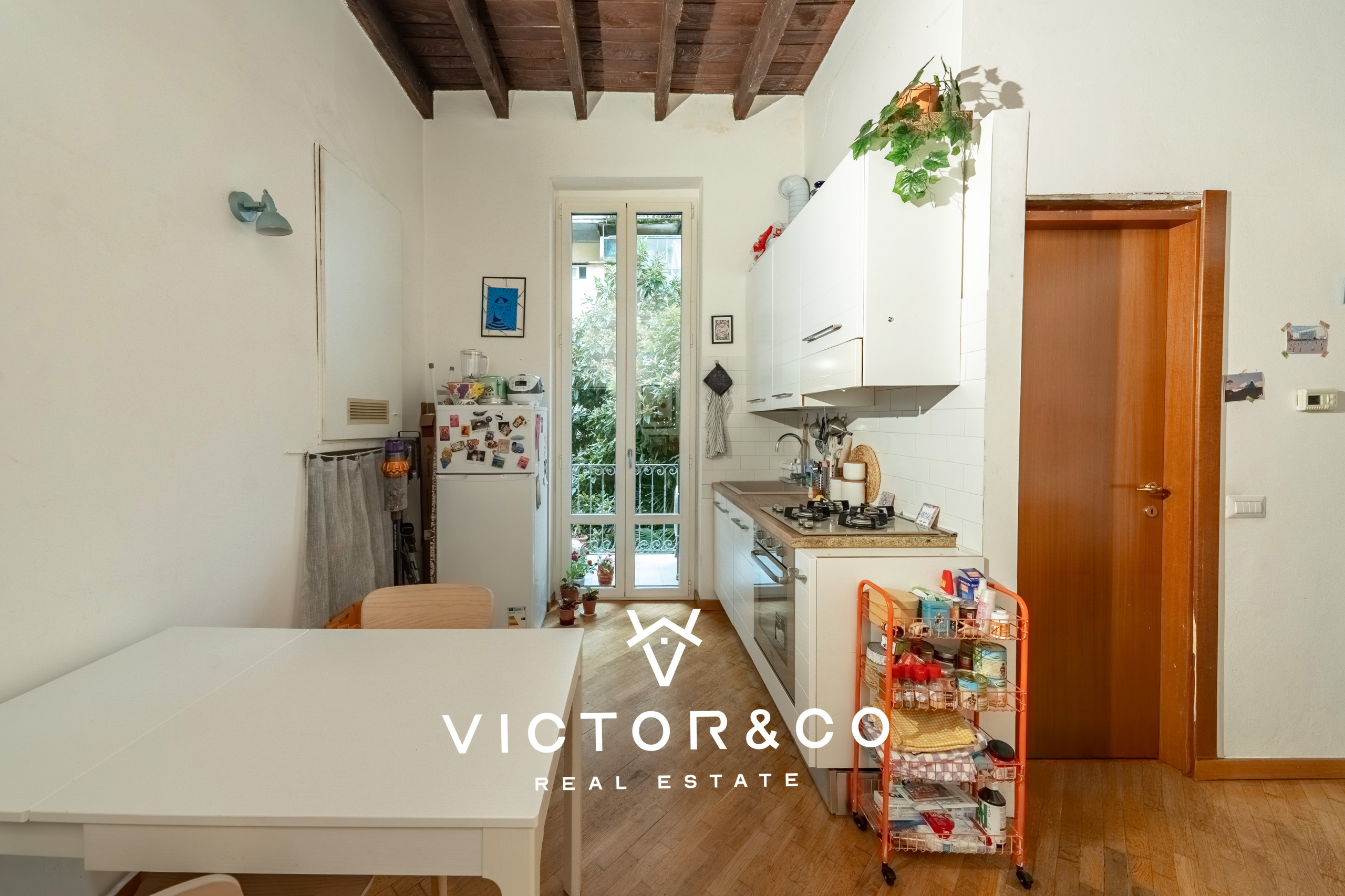 Bilocale con giardino in via sigieri sic, Milano