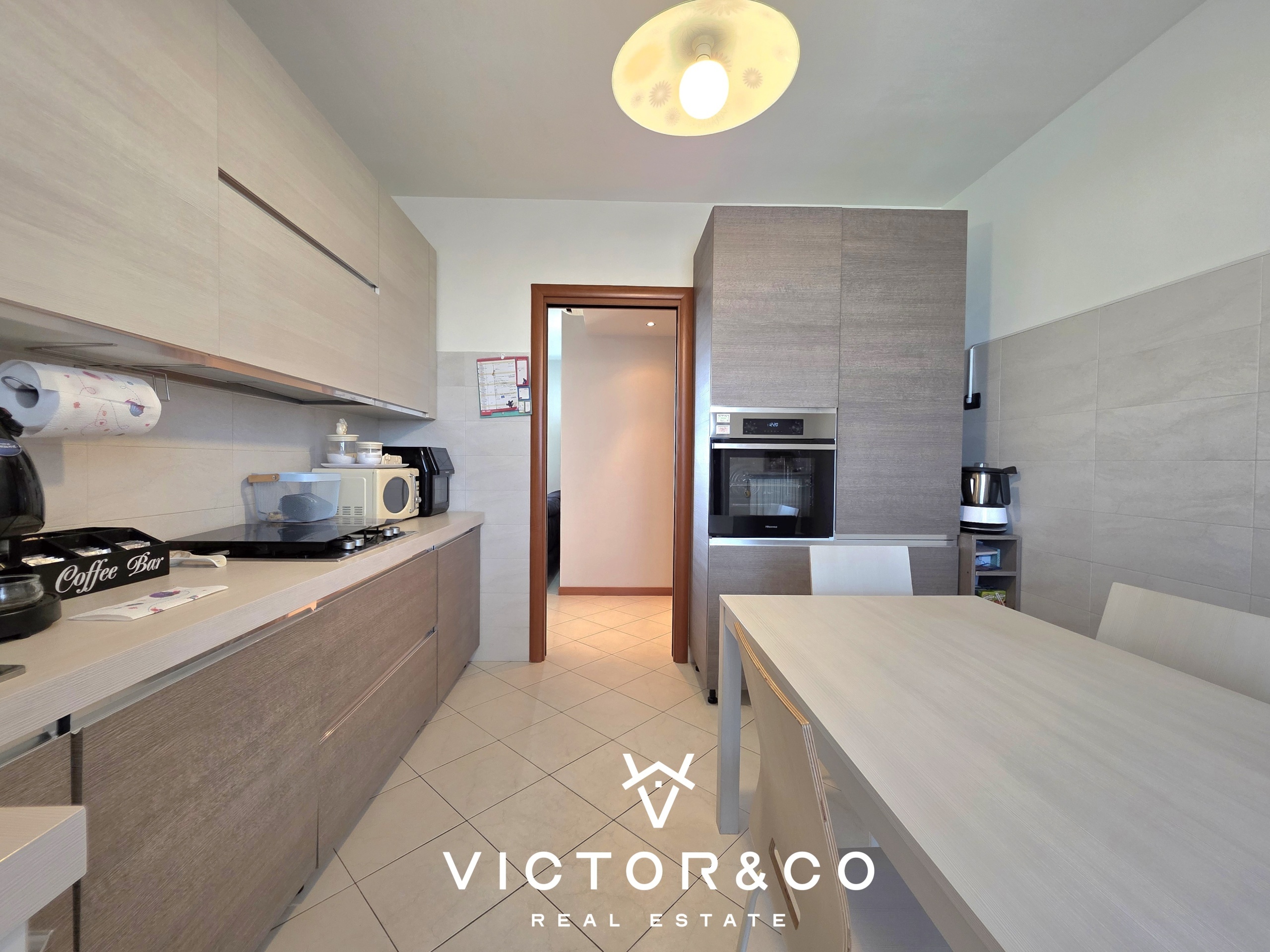 Attico con terrazzo in via bettole sic, Trecate