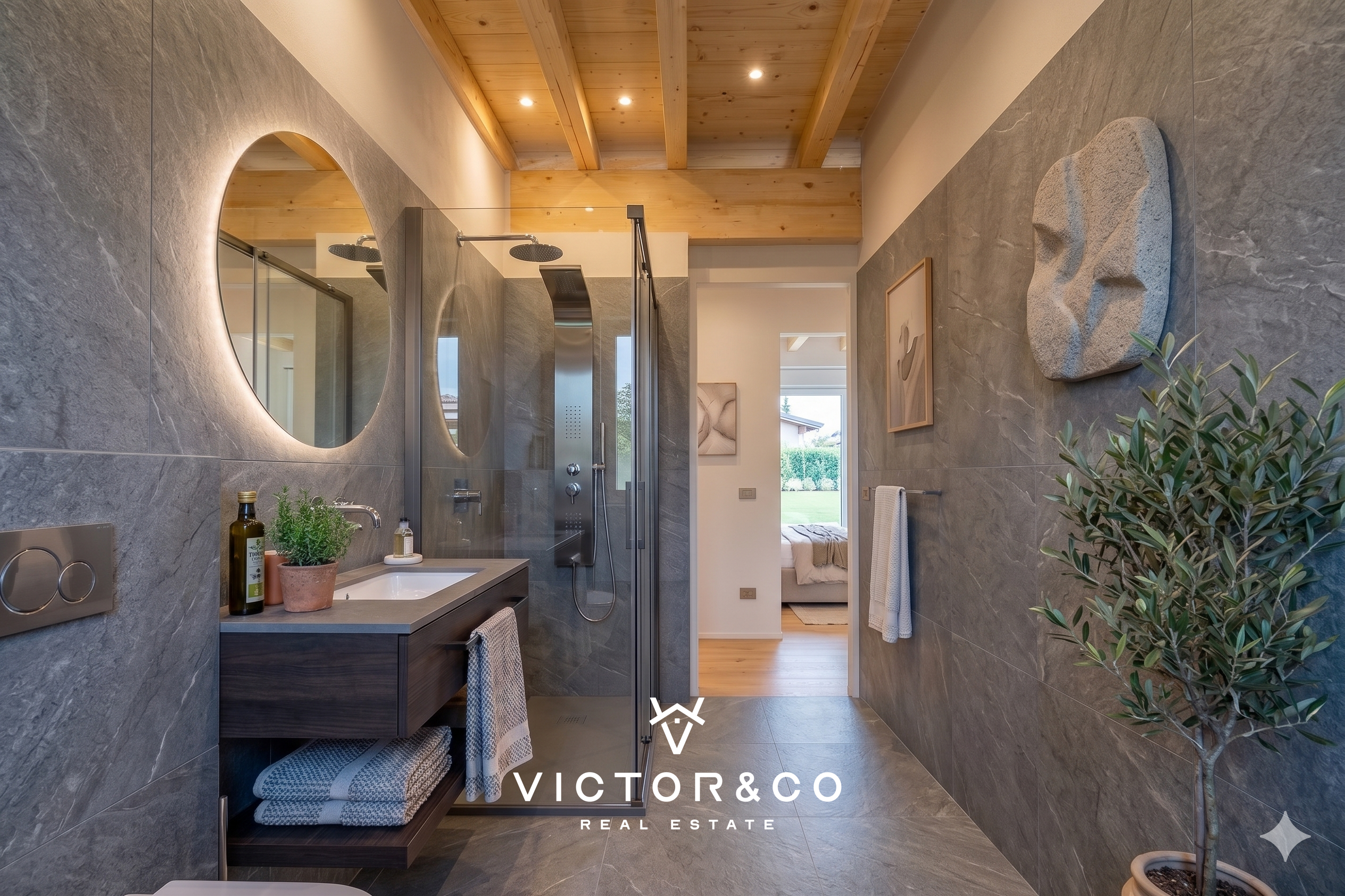 Villa con giardino in via isonzo 6, Oleggio