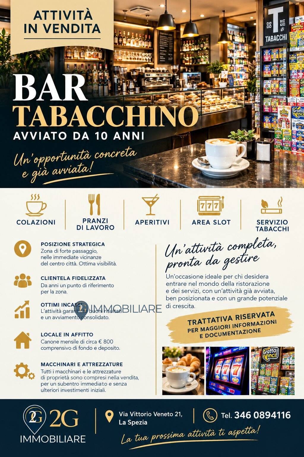 Attivit commerciale in vendita a La Spezia, Valdellora