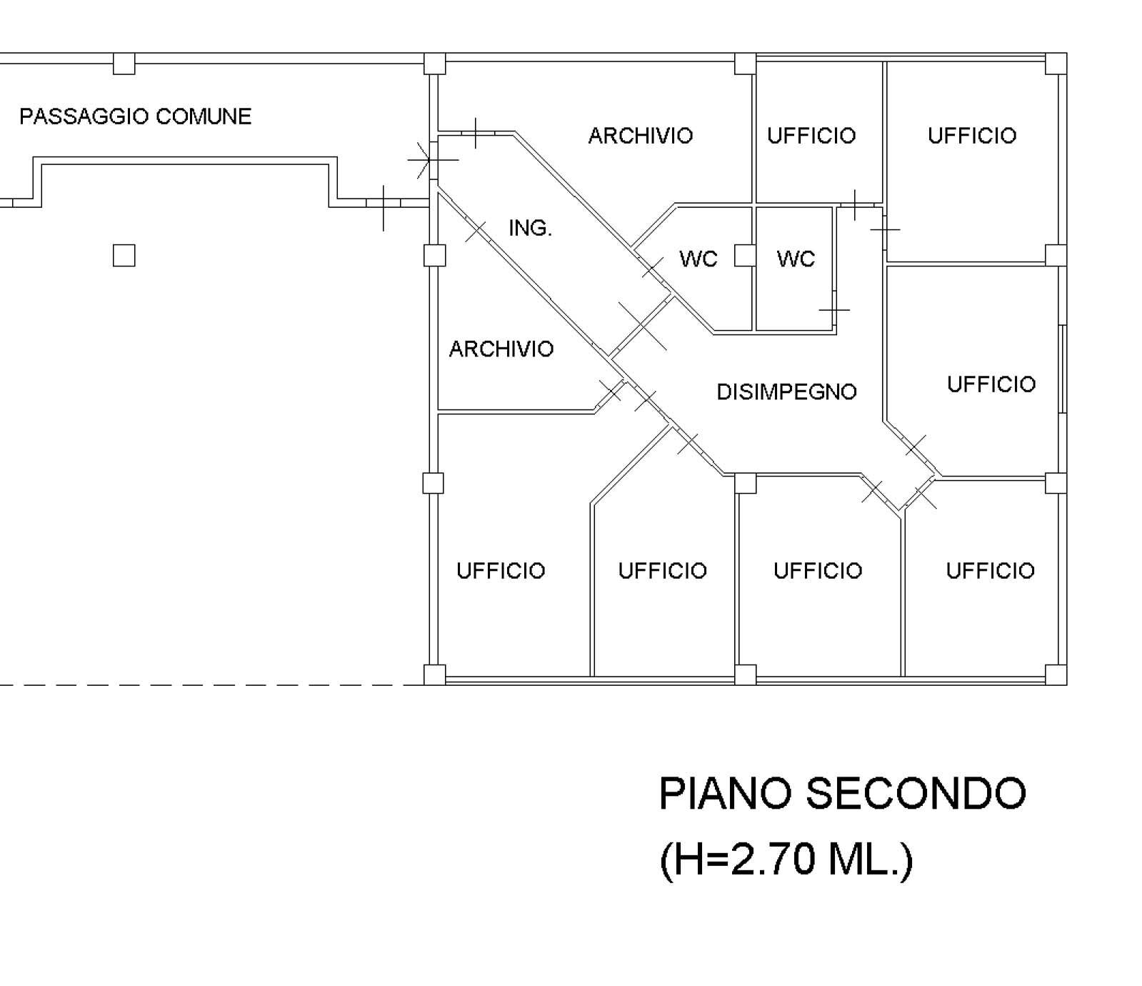 Studio/Ufficio in affitto a Pesaro, Centro