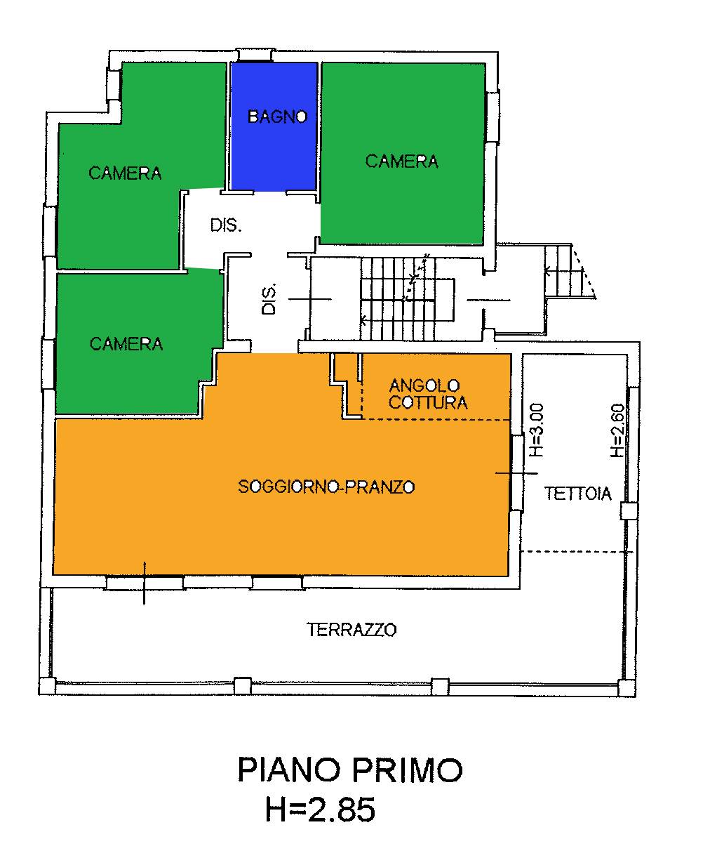 Appartamento in affitto a Terre Roveresche
