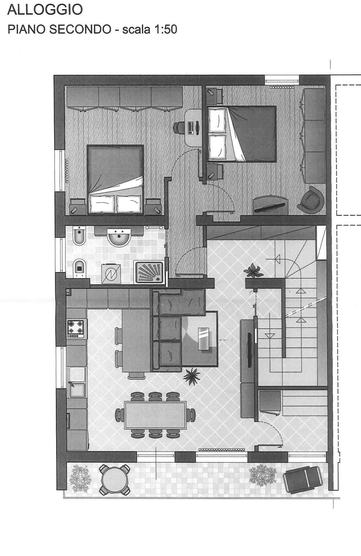 Testa di schiera storica in vendita a Pesaro, Santa Veneranda