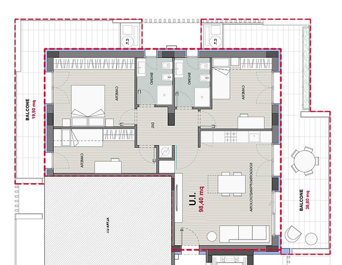 Appartamento in vendita a Pesaro, Pantano