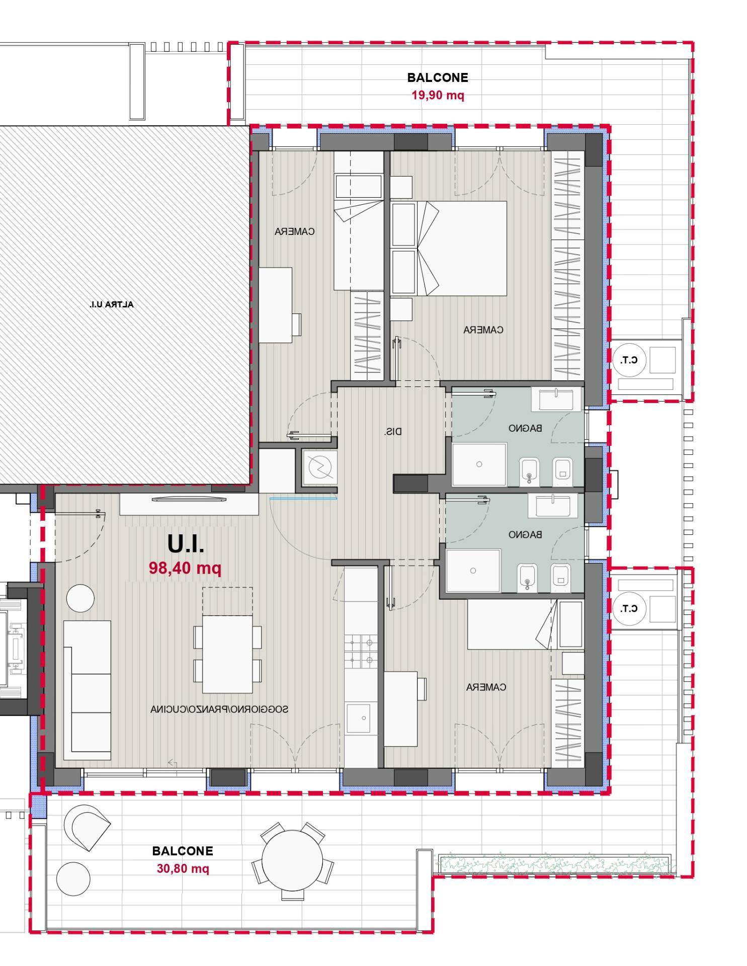 Appartamento in vendita a Pesaro, Pantano