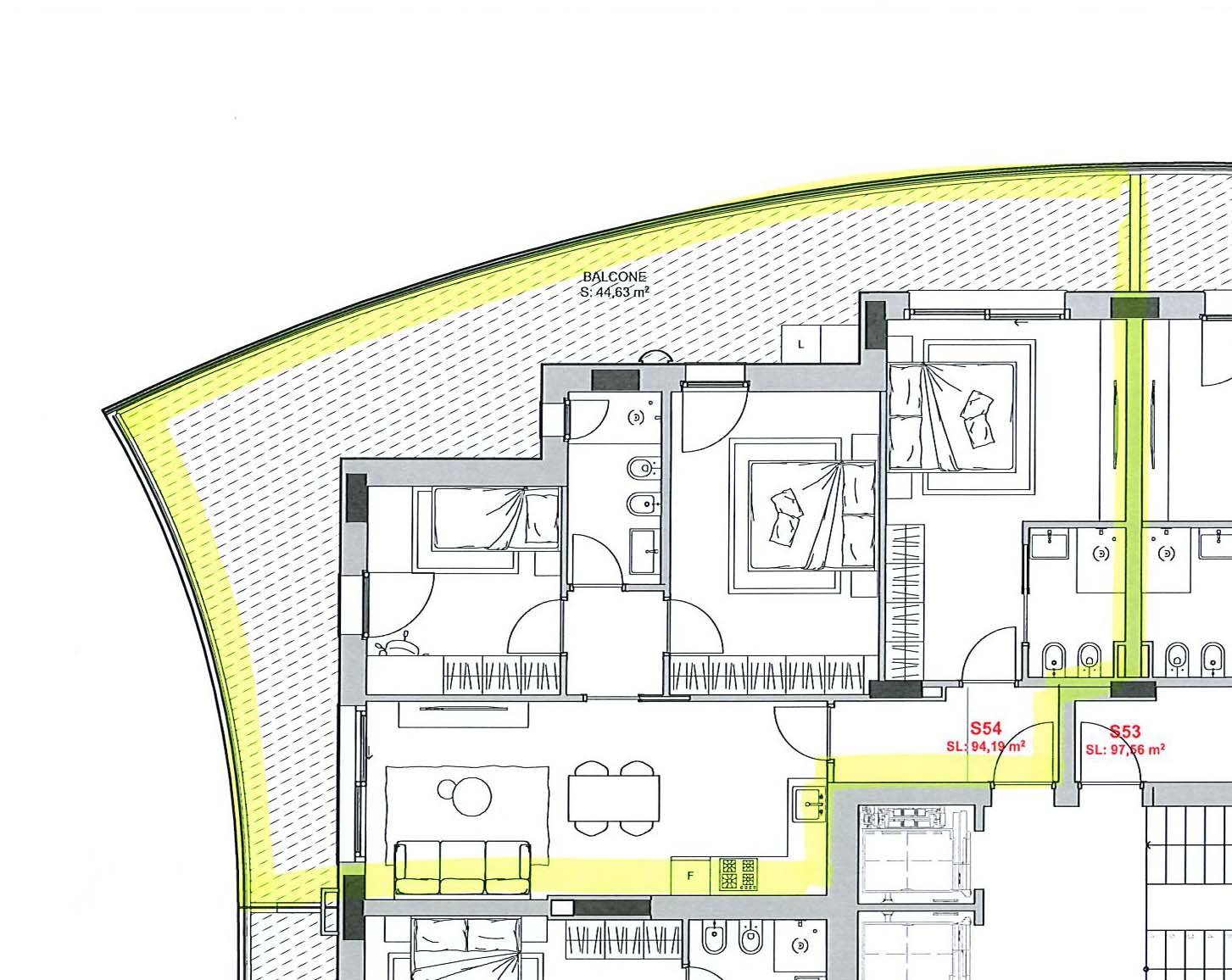 Appartamento in vendita a Pesaro, Mare