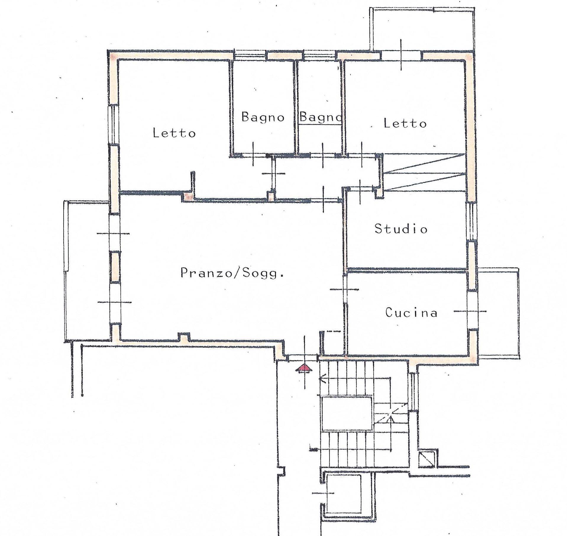 Appartamento in vendita a Pesaro, Montegranaro
