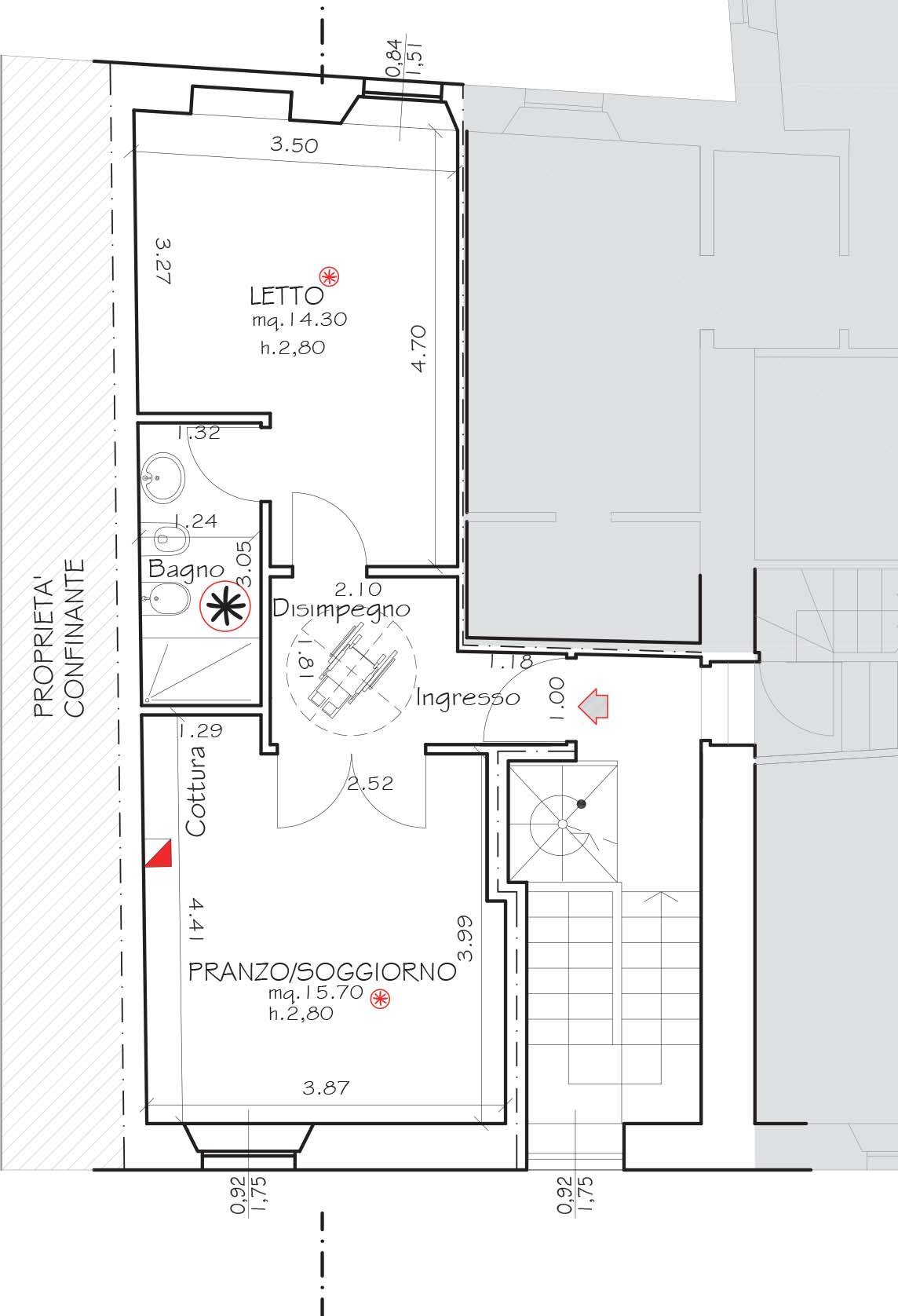 Appartamento in affitto a Fano, Centro Storico