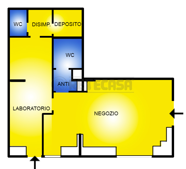 Locale commerciale ristrutturata a Pescara