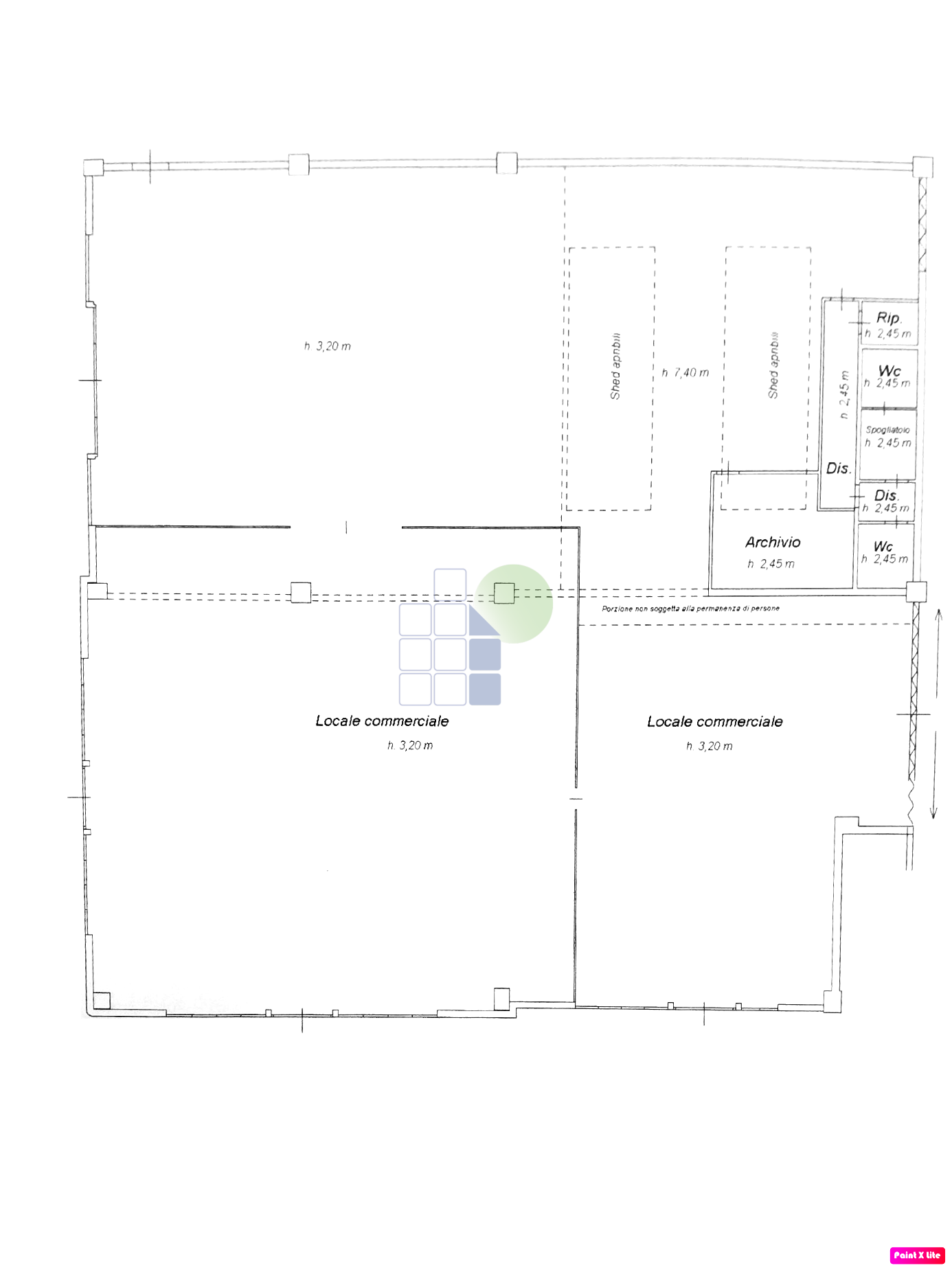 Capannone da ristrutturare in via firenze 9, Livorno