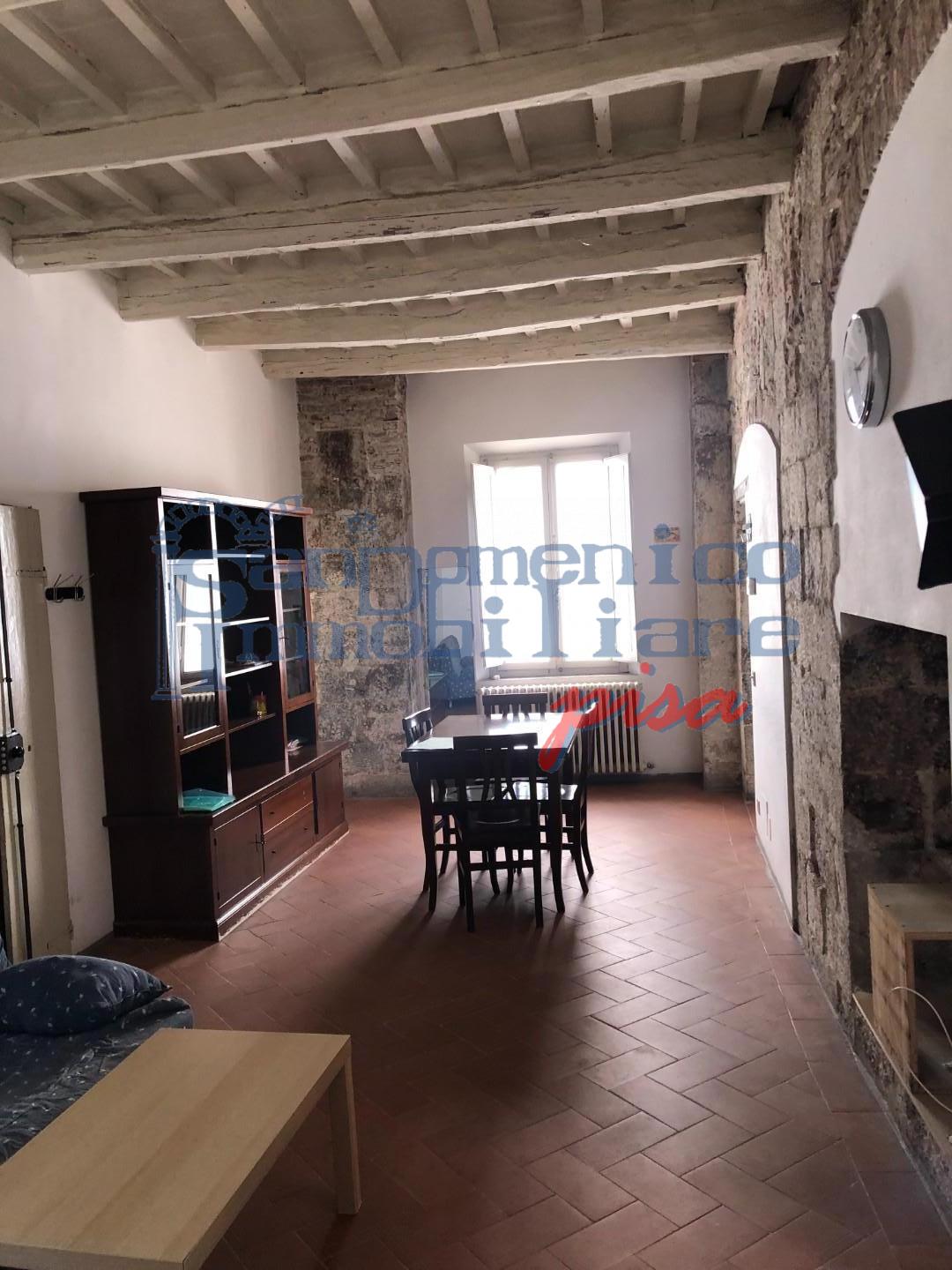 Trilocale arredato in affitto, Pisa borgo stretto
