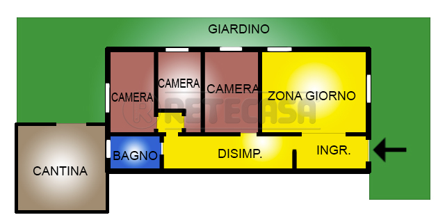 Quadrilocale in vendita a Montecchio Maggiore