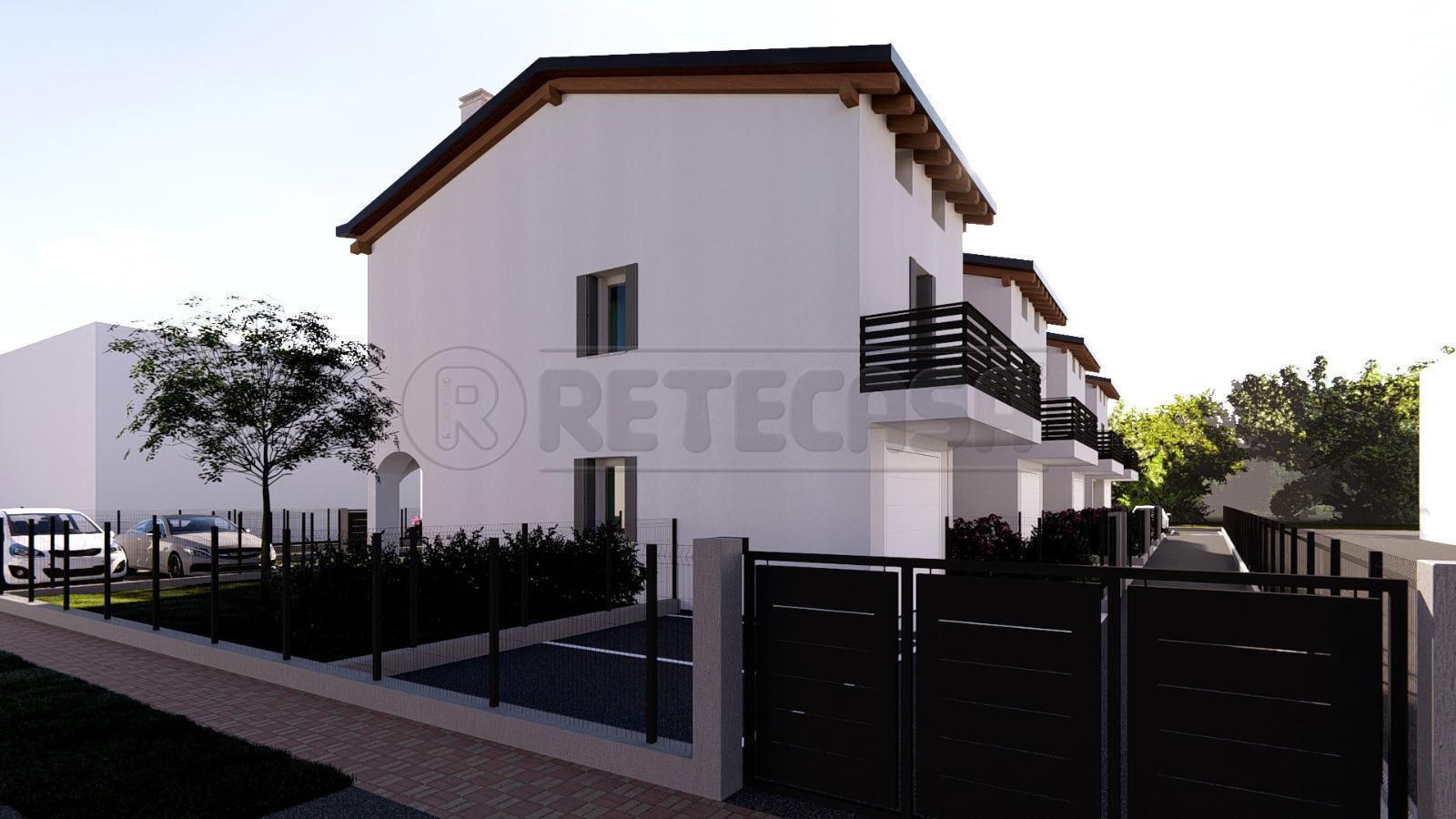 Villetta a schiera con giardino a Bolzano Vicentino