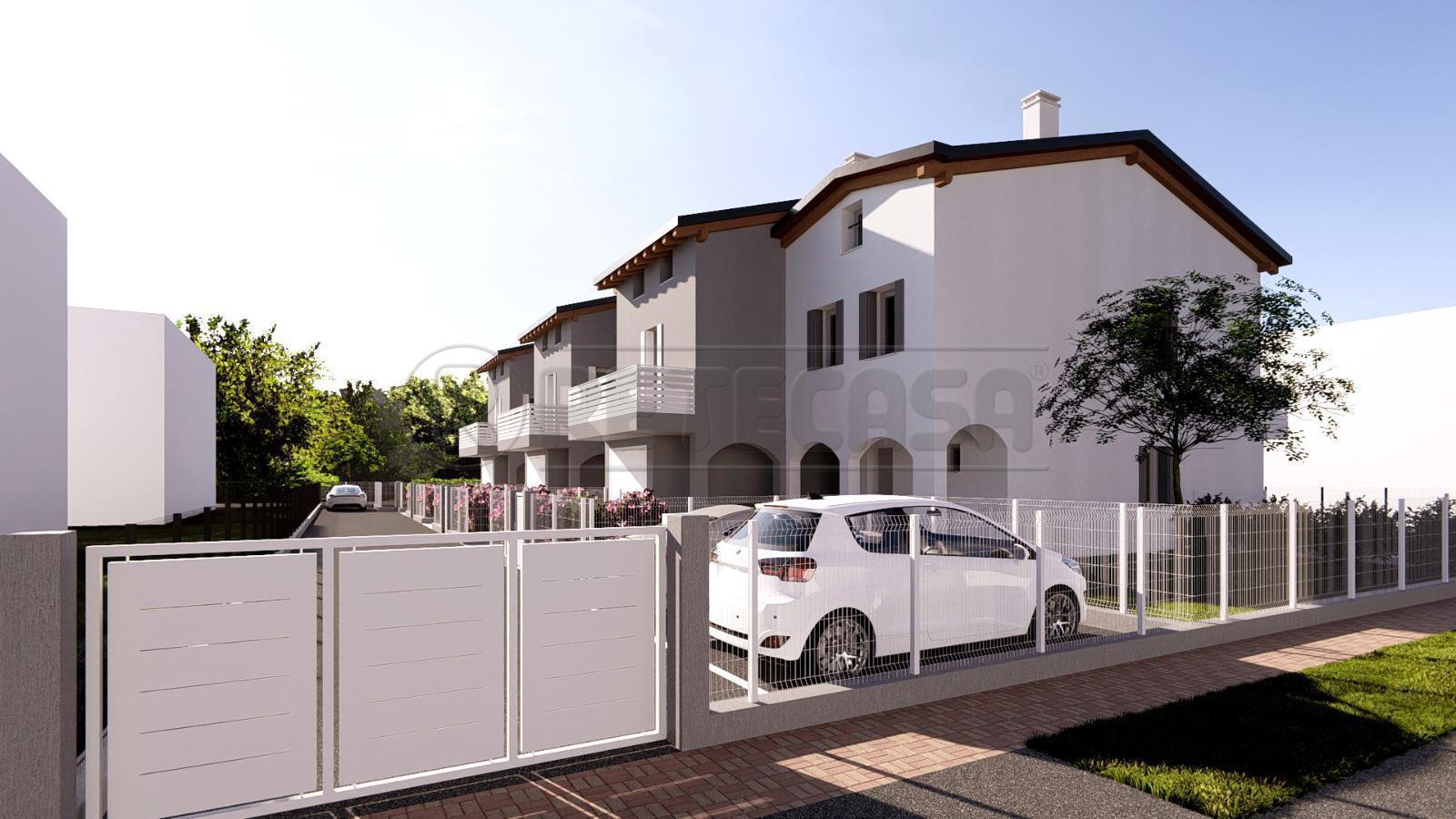 Villetta a schiera con giardino a Bolzano Vicentino