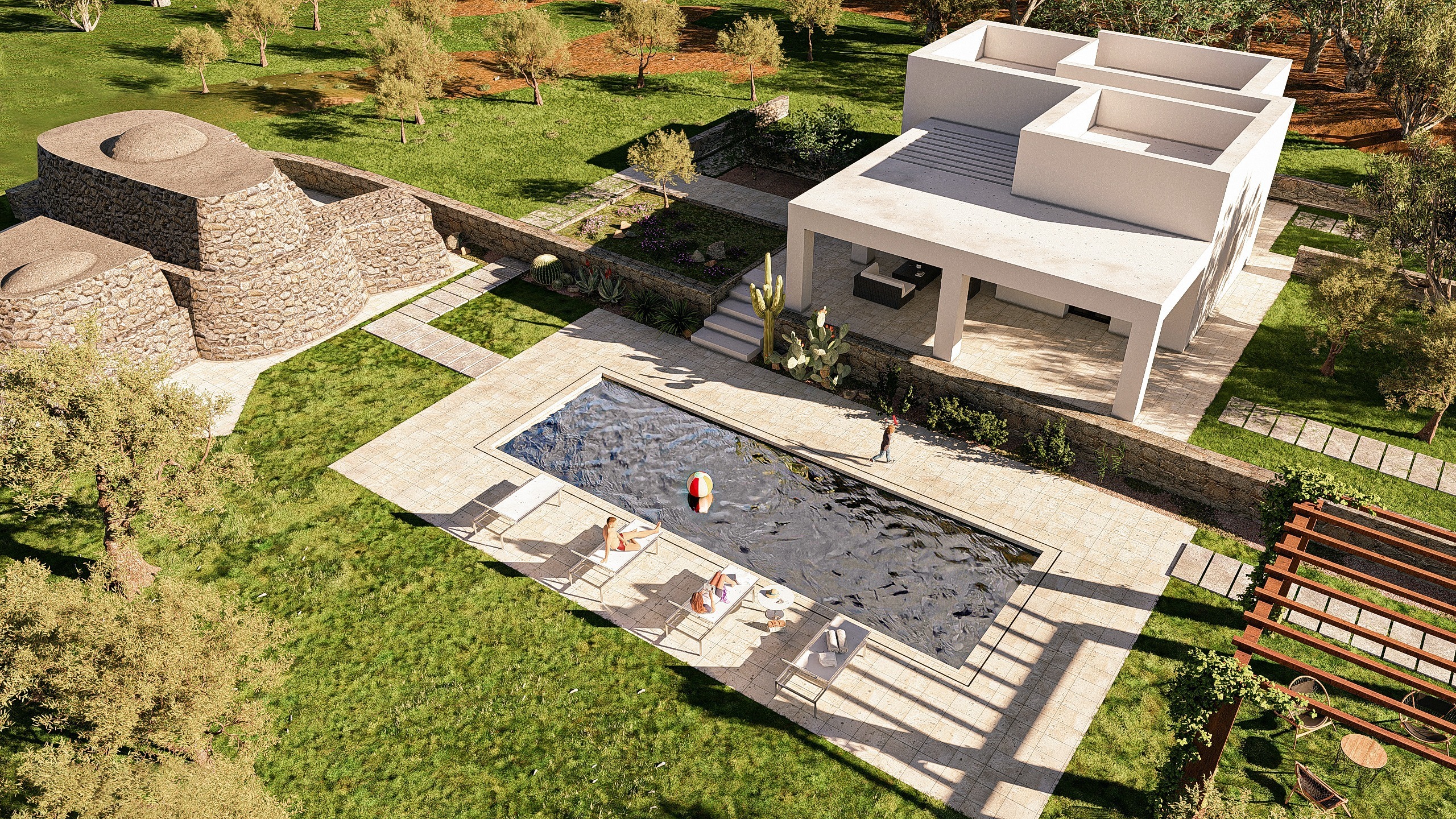 Villa nuova in contrada santo scalone, Ostuni