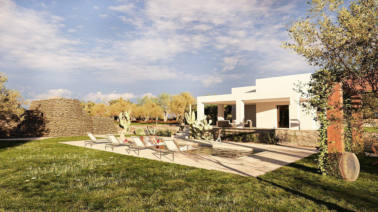 Villa nuova in contrada santo scalone, Ostuni