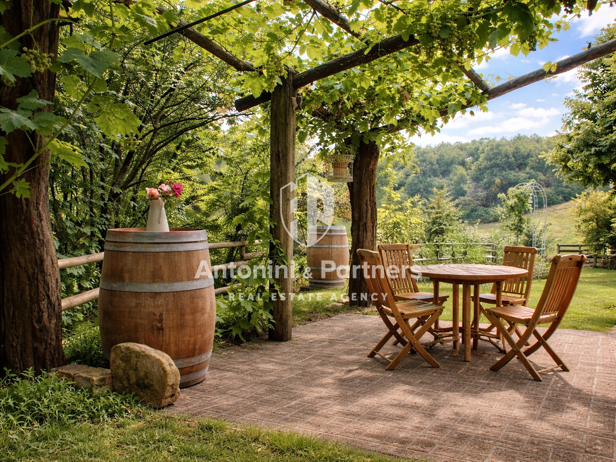 Casa indipendente con giardino in localit� compignano, Marsciano