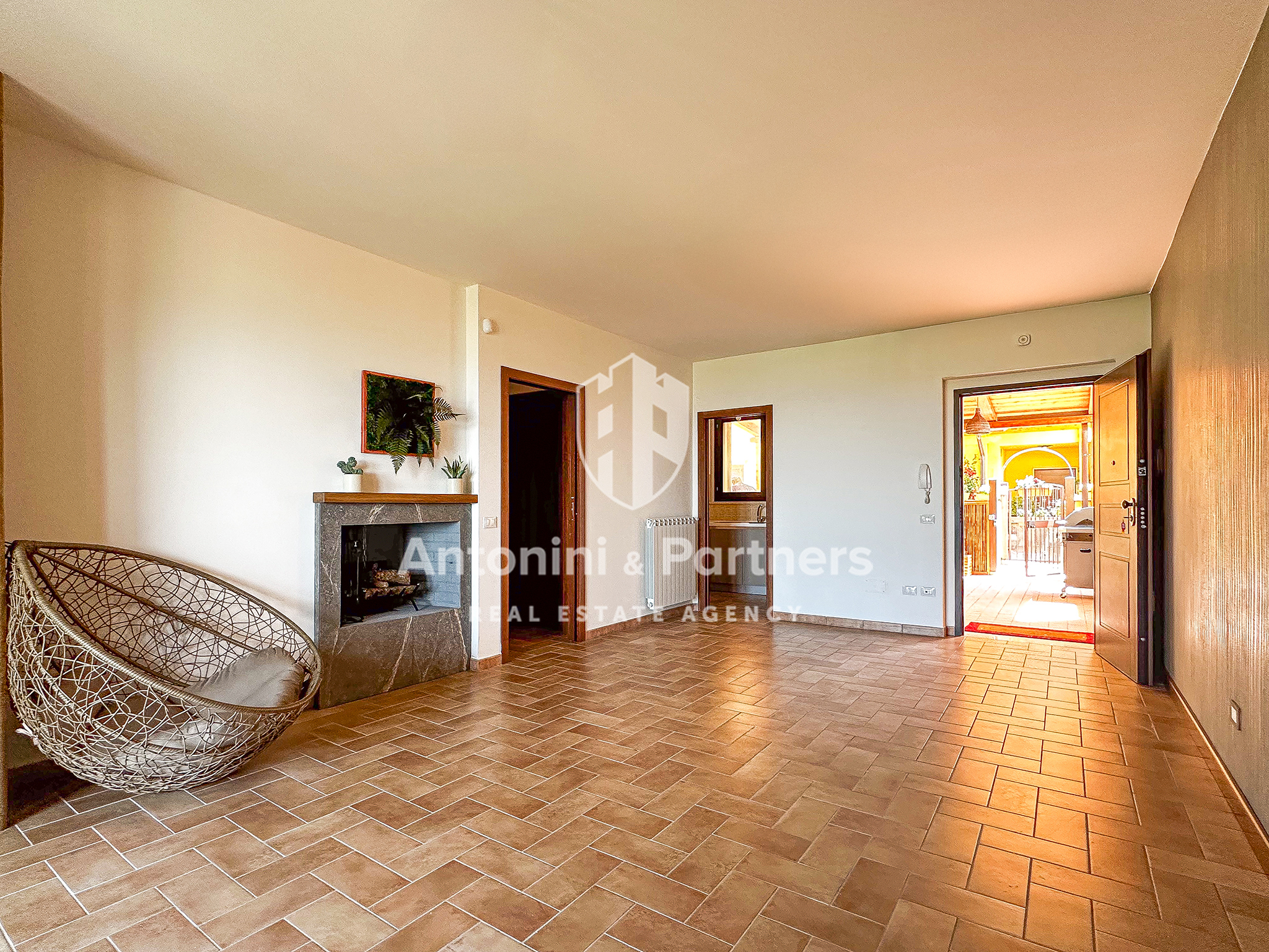 Villetta a schiera con giardino in strada provinciale 418, Todi