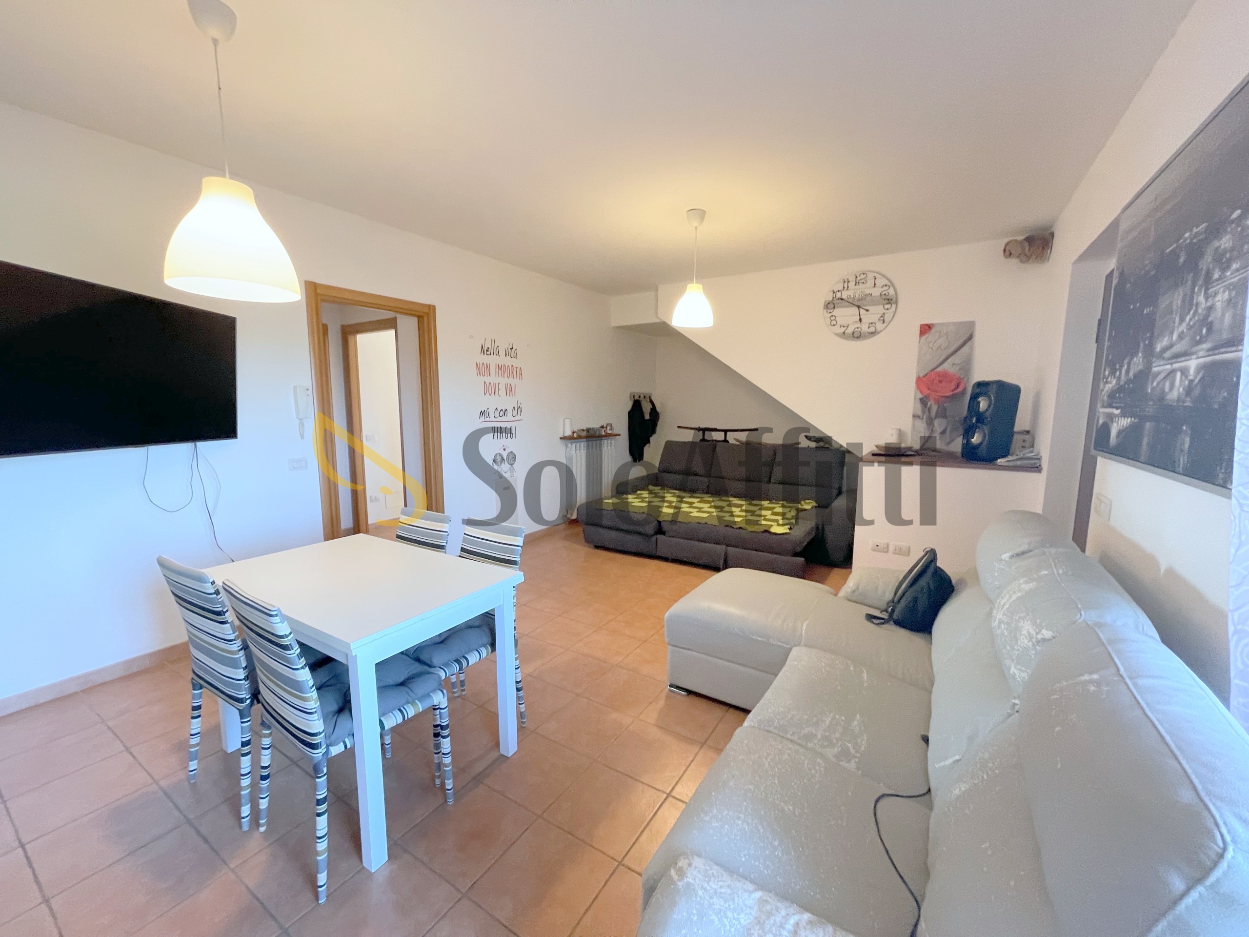 Quadrilocale con giardino, Montefano osterianuova