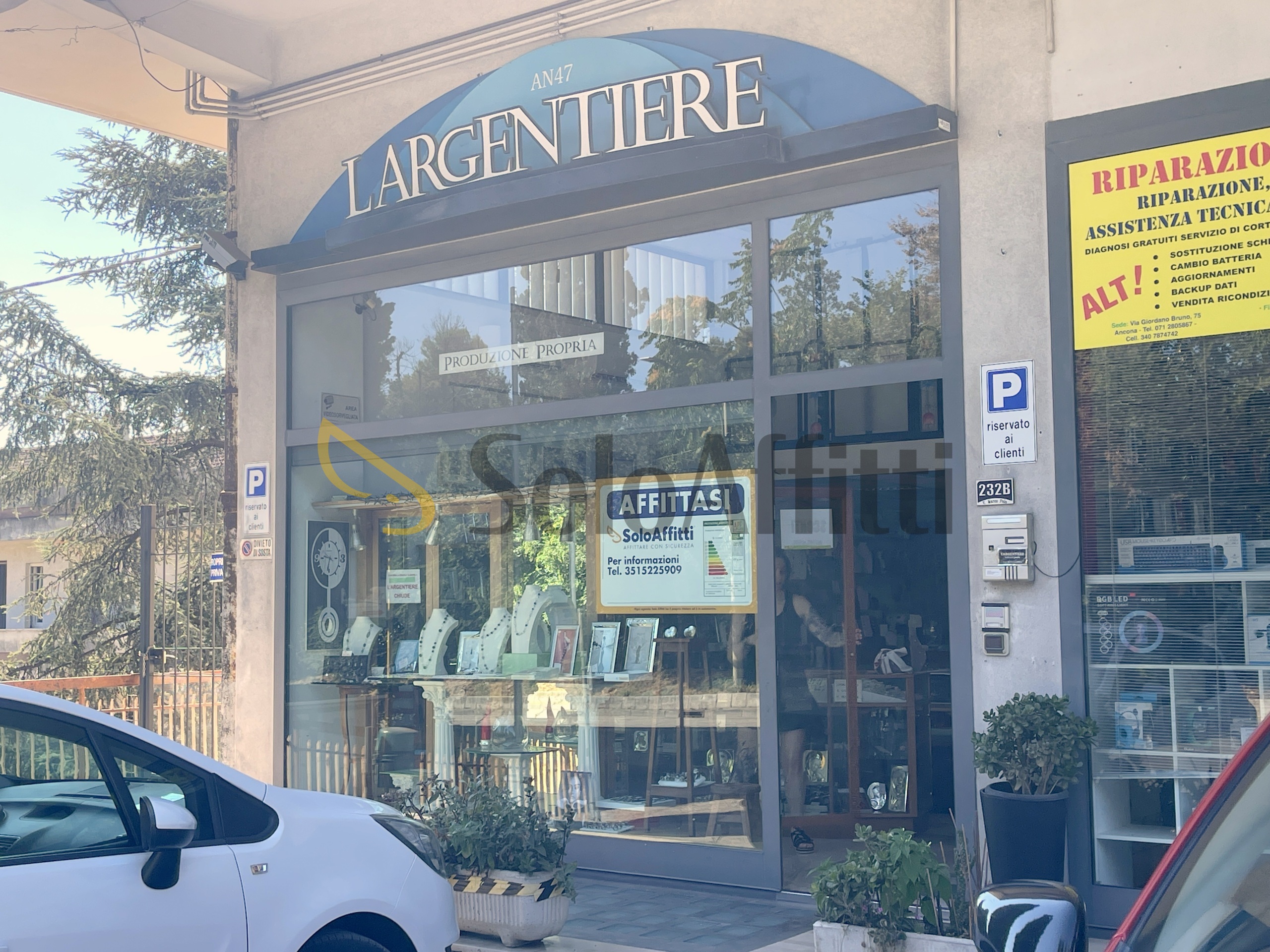 Locale commerciale in affitto, Osimo semicentrale