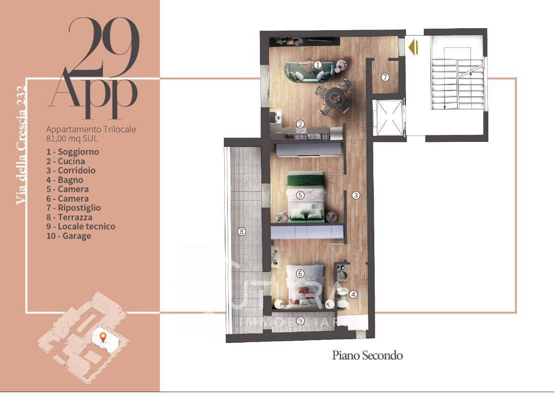 Appartamento in vendita a Campi Bisenzio, San Piero a Ponti