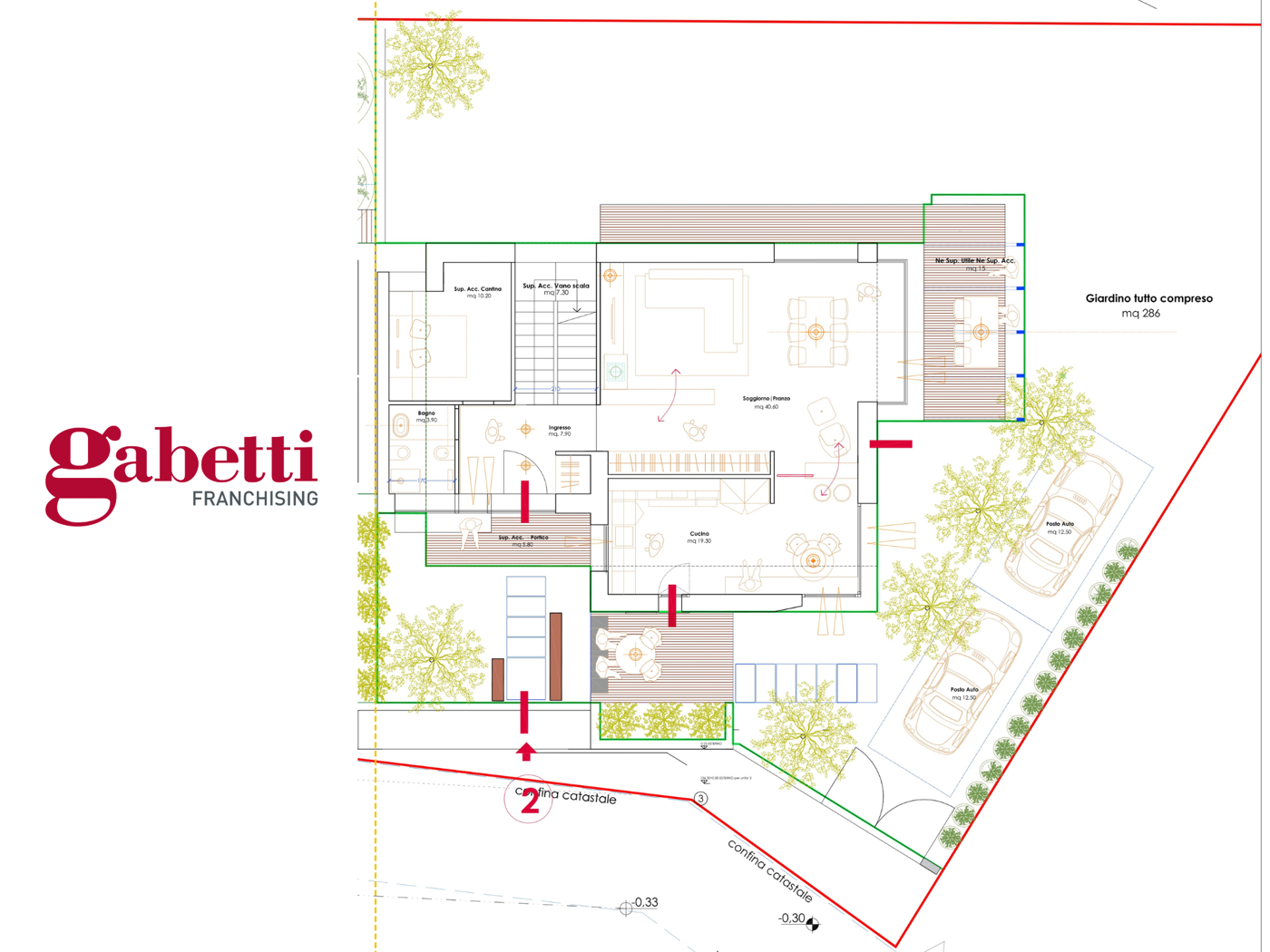 Appartamento con giardino a Montefiore Conca