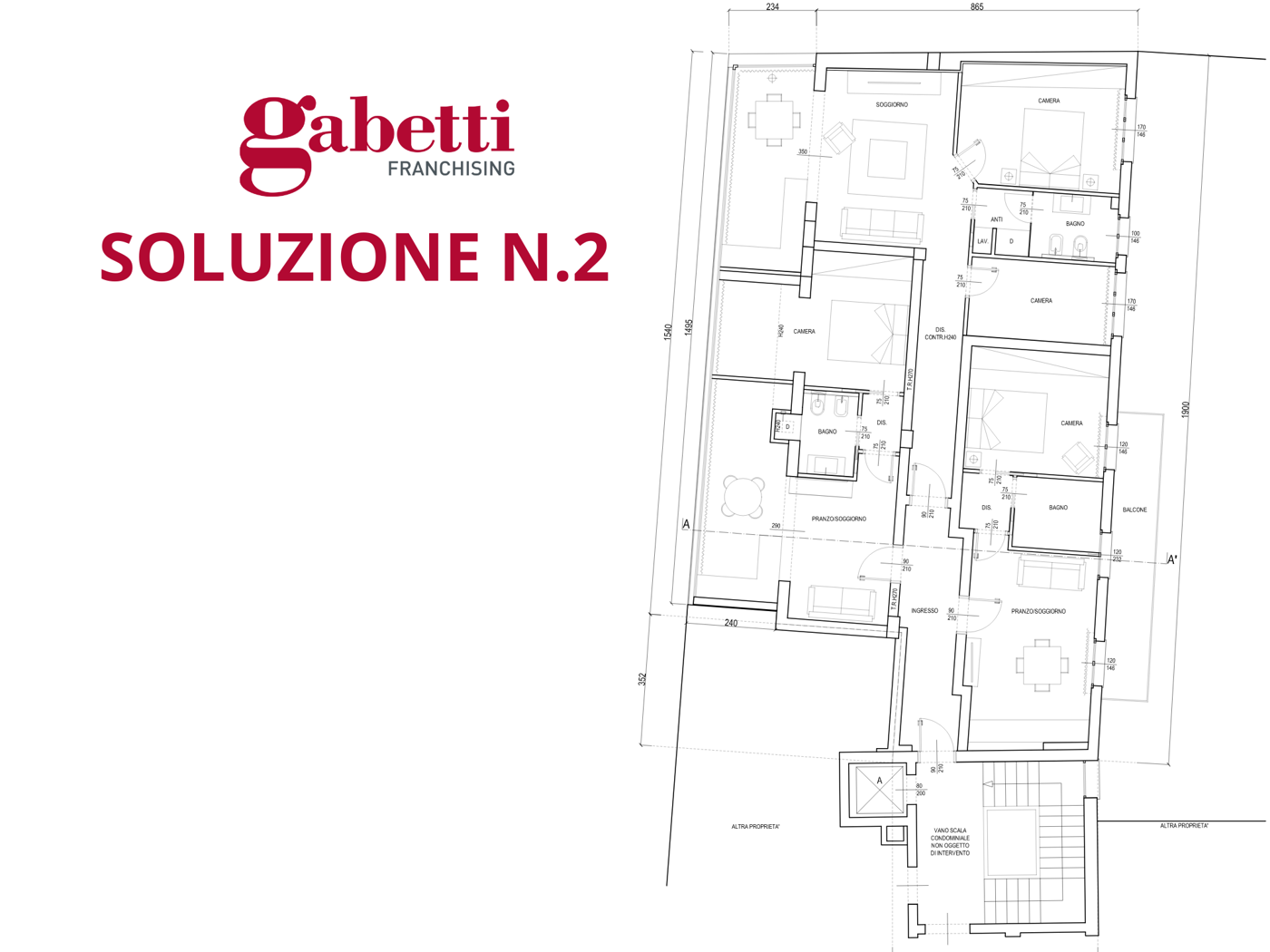 Appartamento con box a Rimini