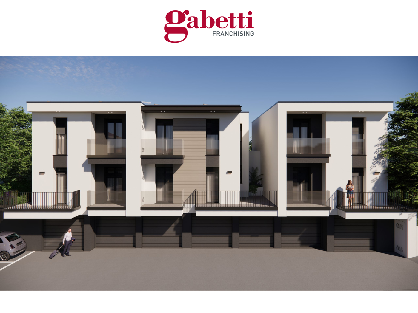 Trilocale con giardino a Coriano