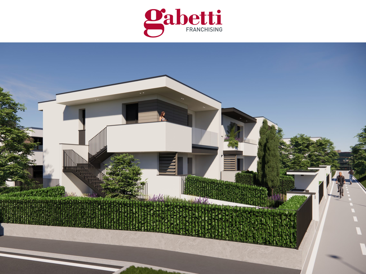 Trilocale con giardino a Coriano