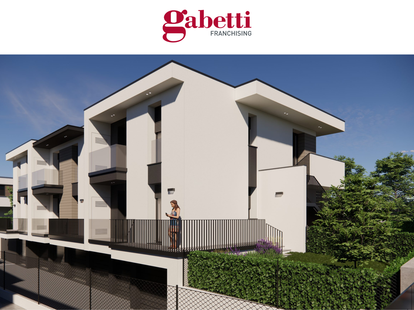 Trilocale con giardino a Coriano