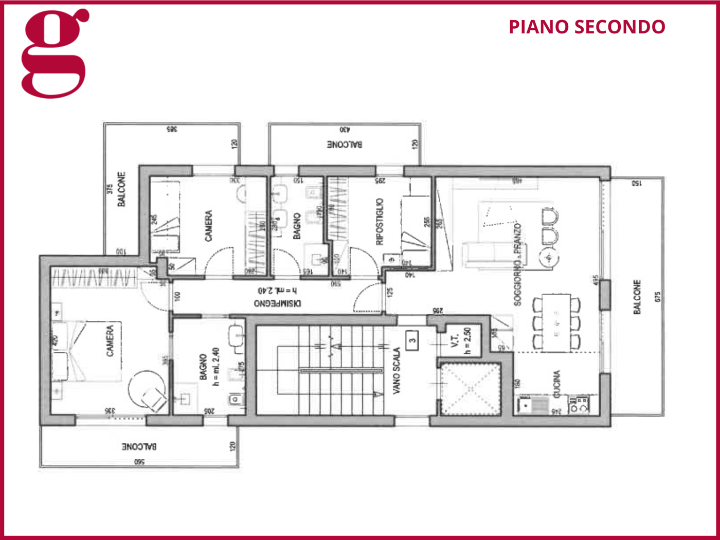 Quadrilocale nuovo a Riccione