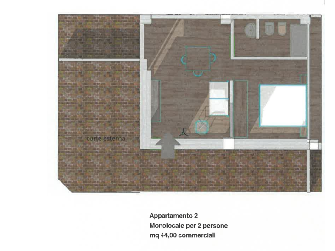 Monolocale in vendita a Rimini