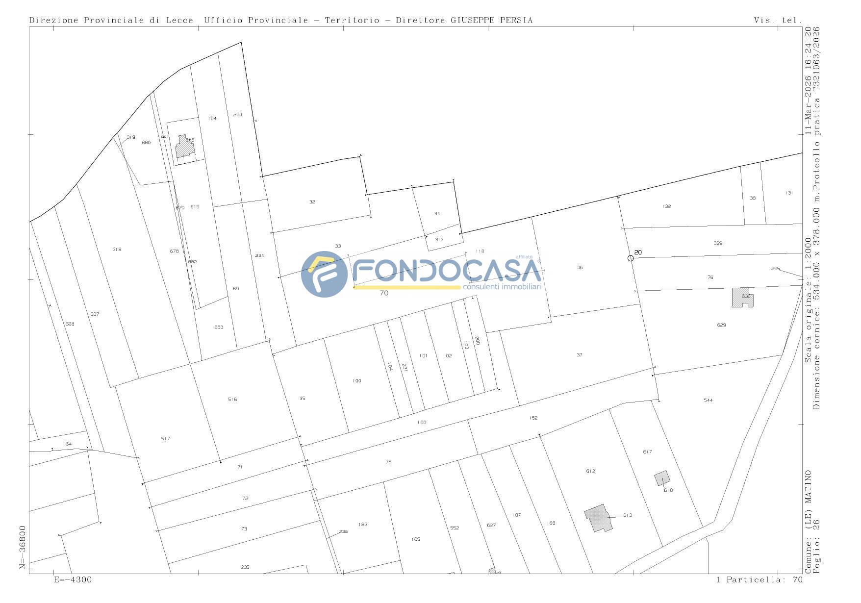 Terreno in vendita a Matino