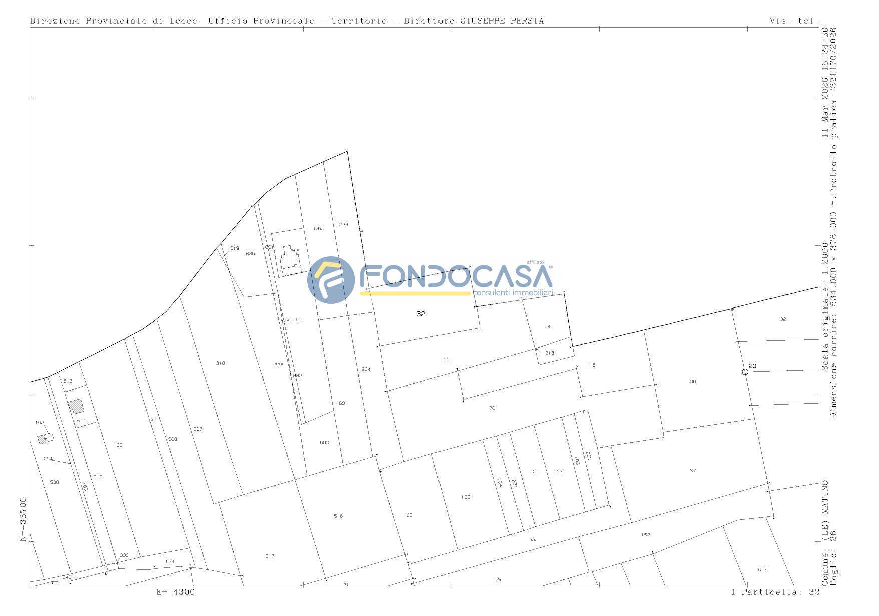 Terreno in vendita a Matino