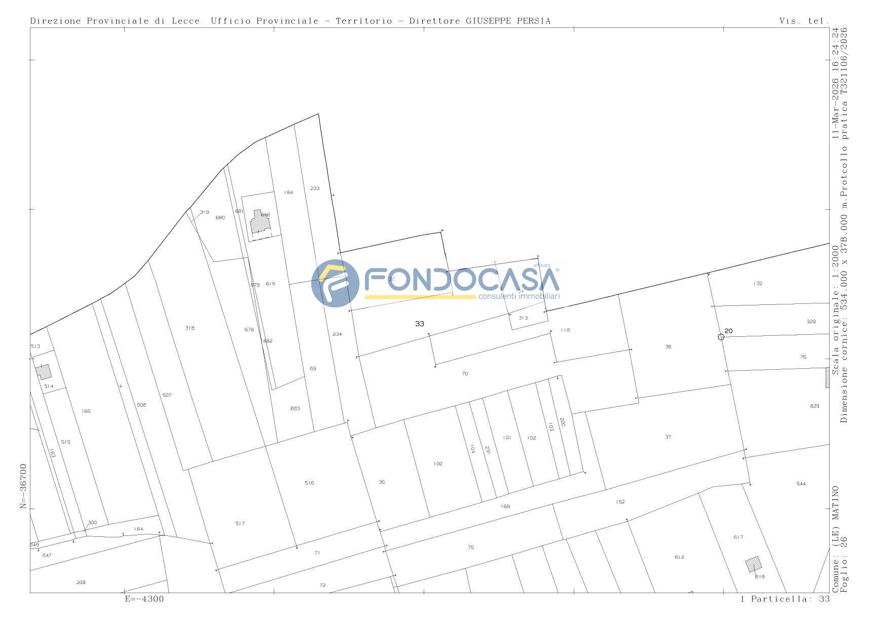 Terreno in vendita a Matino