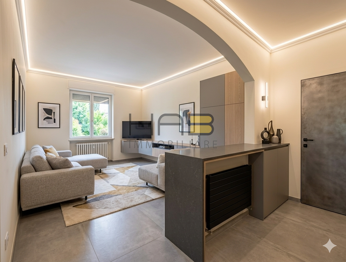 Trilocale con box in via fratelli ruffini, Busto Arsizio