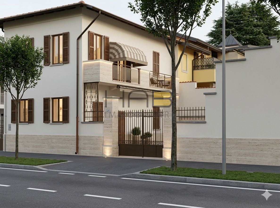 Casa indipendente con giardino in viale montello, Busto Arsizio