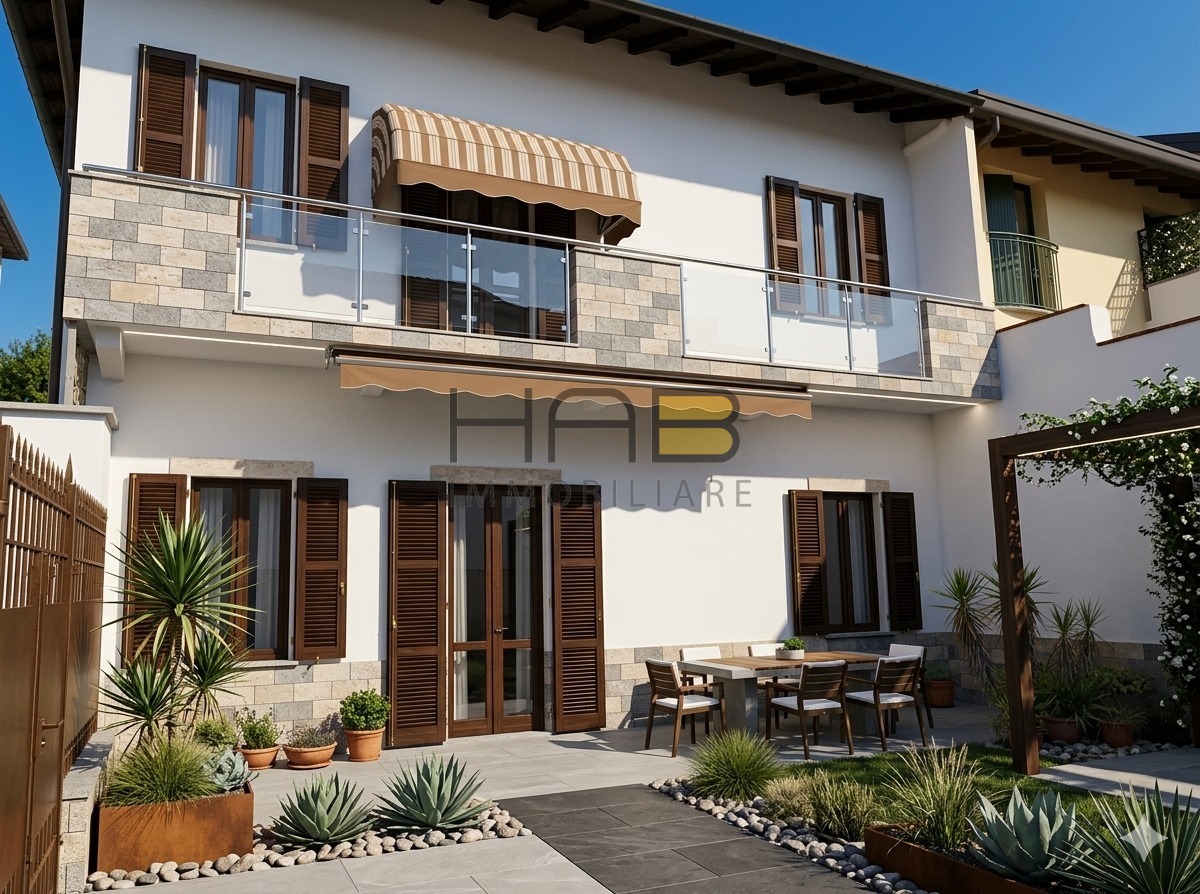 Casa indipendente con giardino in viale montello, Busto Arsizio