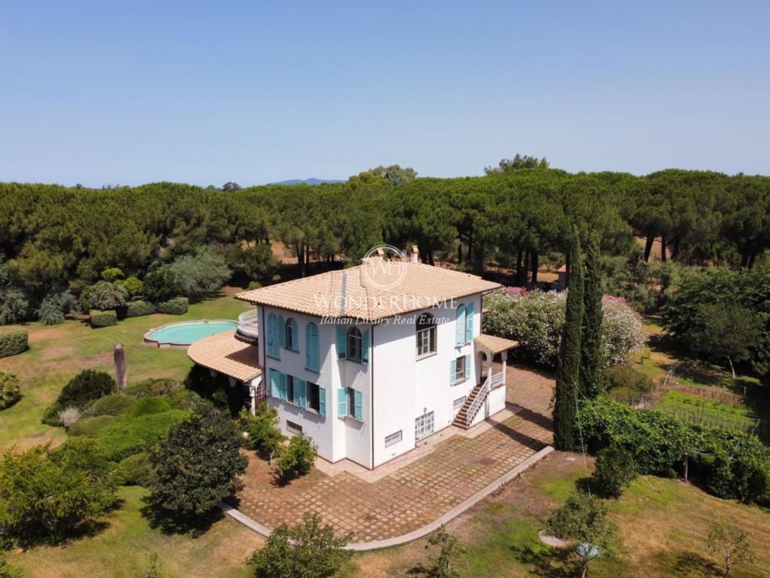 Villa con terrazzo a Orbetello