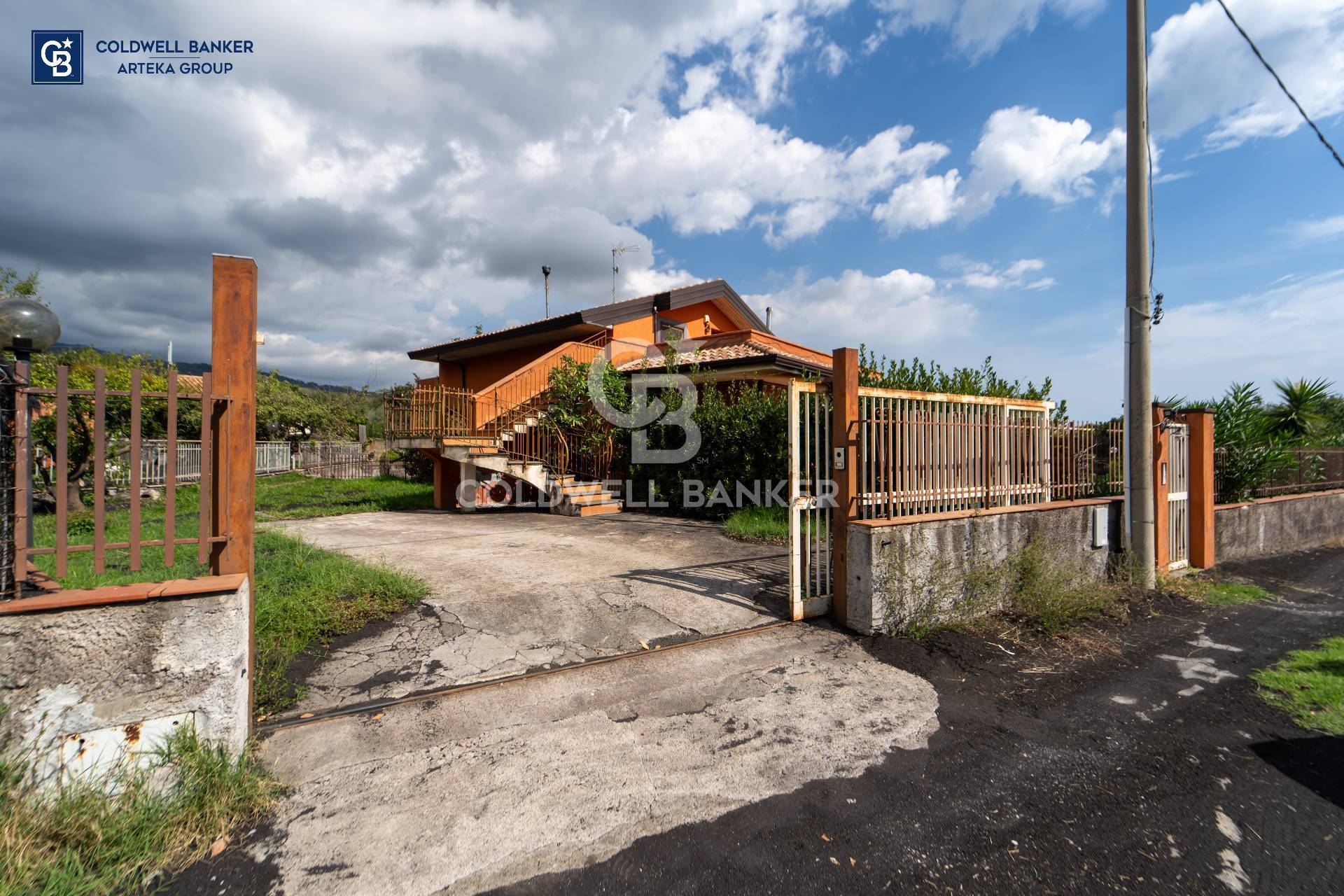 Villa con terrazzo a Zafferana Etnea