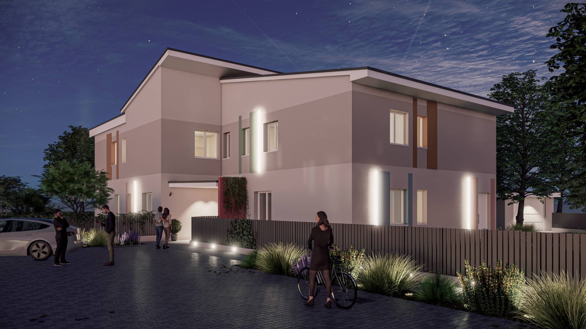 Appartamento con Ingresso Indipendente e Giardino Privato in vendita a Borgo Mantovano